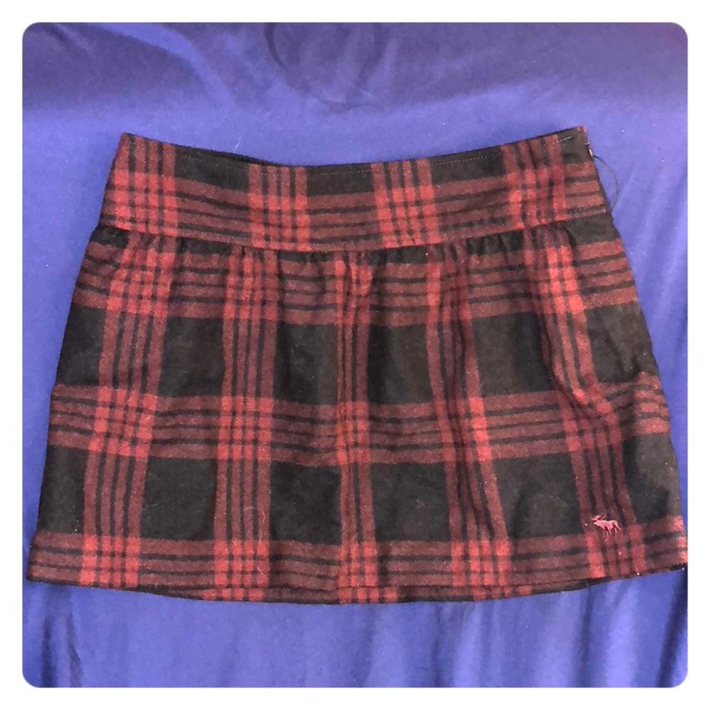 Vintage Abercrombie & Fitch plaid skirt 💜